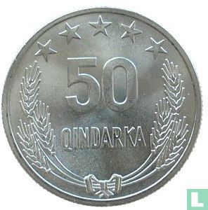 Albanië 50 qindarka 1964 - Afbeelding 2
