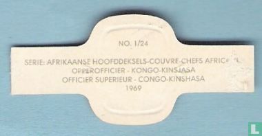 Opperofficier - Kongo - Kinsjasa  1969 - Image 2