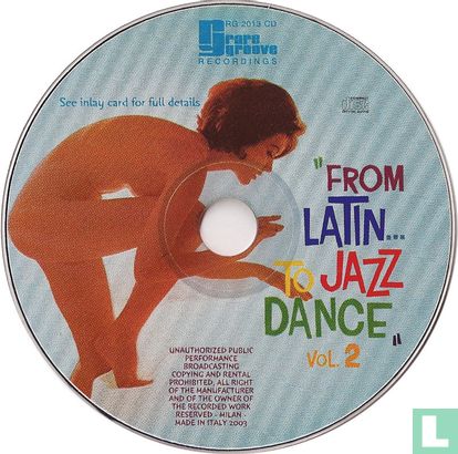From Latin... to Jazz Dance vol.2 - Afbeelding 3
