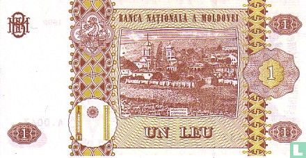 Moldova 1 Leu 1999 - Image 2