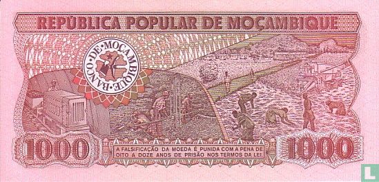 Mosambik 1 000 Meticeis - Bild 2