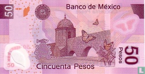 MEXIQUE 50 Pesos - Image 2