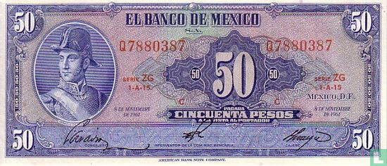 MEXIQUE  50 Pesos - Image 1