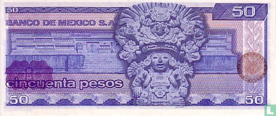 Mexico 50 Pesos (Series ET) - Image 2