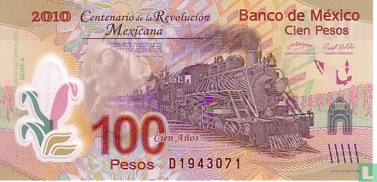 MEXIQUE 100 Pesos - Image 1