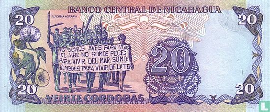 NICARAGUA 20 córdobas - Image 2