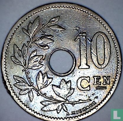 Belgien 10 Centime 1906 (NLD - 1906/5) - Bild 2