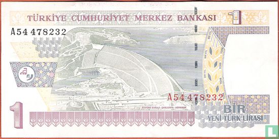 Türkei 1 New Lira 2005 (L1970) - Bild 2