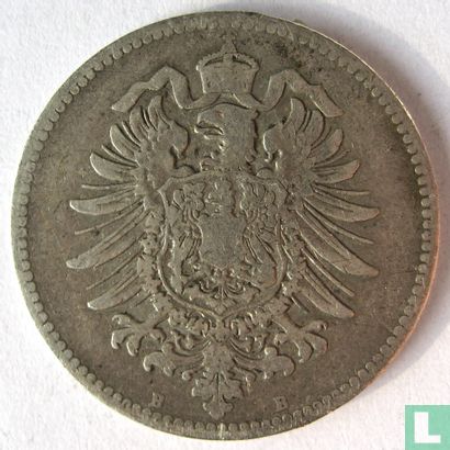 Empire allemand 1 mark 1874 (B) - Image 2