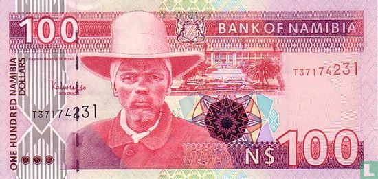 Namibië 100 Namibia Dollars ND (2003) - Afbeelding 1
