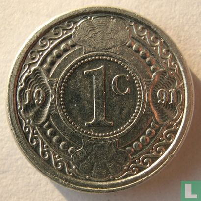 Antilles néerlandaises 1 cent 1991 - Image 1