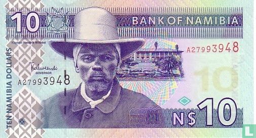 Namibie 10 Namibia Dollars ND (2001) - Image 1