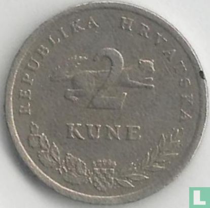 Croatie 2 kune 1998 - Image 2