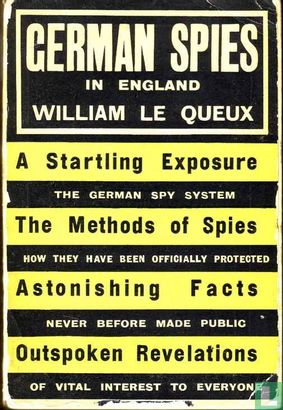 German spies In England, an exposure - Afbeelding 1