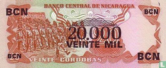 Nicaragua 20.000 Córdobas - Afbeelding 2
