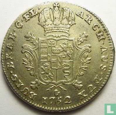 Pays-Bas autrichiens 1 ducaton 1752 (sans boucle d'oreille) - Image 1