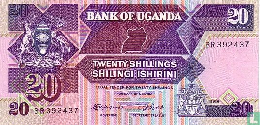 Uganda 20 Schilling - Bild 1