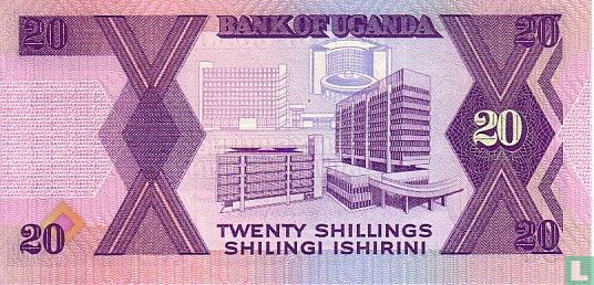 Uganda 20 Schilling - Bild 2
