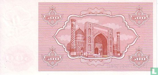Oezbekistan 500 Sum 1992 - Afbeelding 2