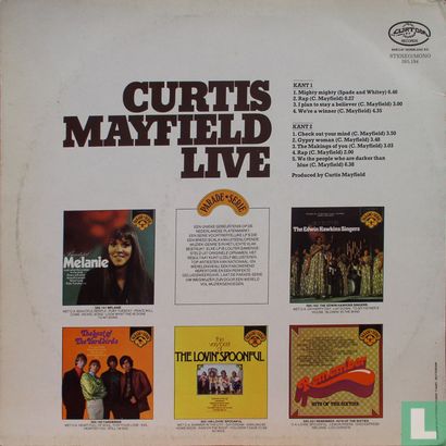 Curtis Mayfield Live - Afbeelding 2