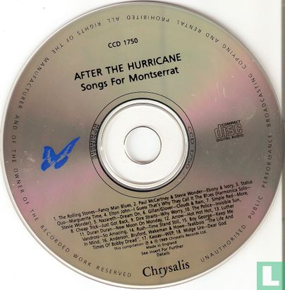 After The Hurricane - Songs For Monserrat - Image 3