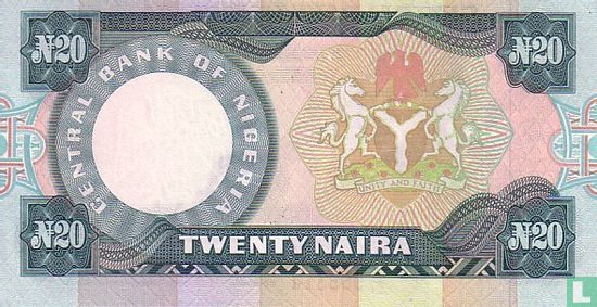 Nigeria 20 Naira 2004 - Afbeelding 2