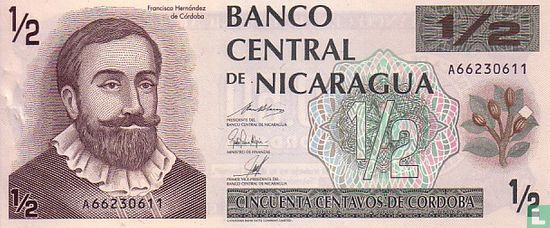 NICARAGUA 50 Centavos in Cordoba - Image 1