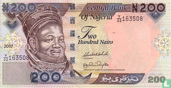 Nigeria 200 Naira 2007 - Afbeelding 1