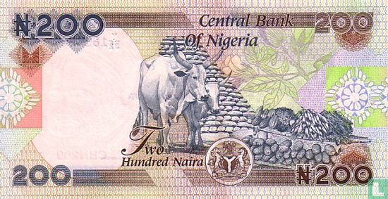 Nigeria 200 Naira 2007 - Image 2