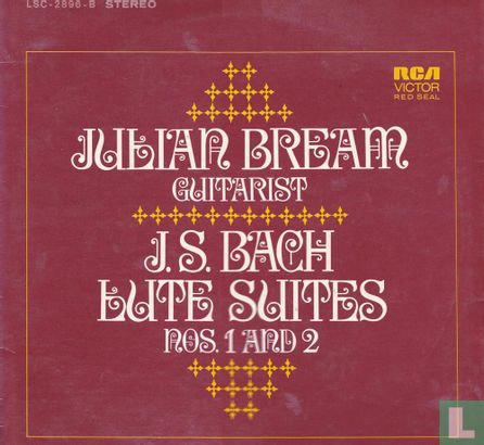 J. S. Bach Lute Suites nos 1 and 2 - Afbeelding 1