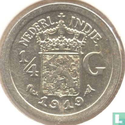 Dutch East Indies ¼ gulden 1919 - Image 1