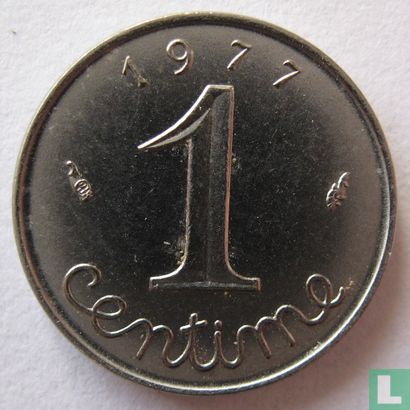 Frankrijk 1 centime 1977 - Afbeelding 1