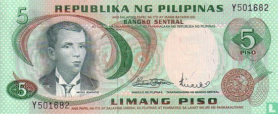Philippines 5 Piso - Image 1