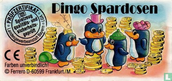 Pinguin-Pingo banquier mit grüner Zylinder - Image 2