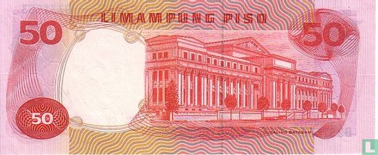 Philippines 50 Piso(Marcos & Calalang) - Image 2