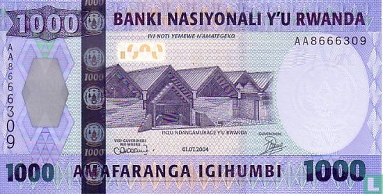 Rwanda 1,000 Francs 2004 - Image 1