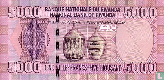 Rwanda 5000 Francs 2009 - Image 2