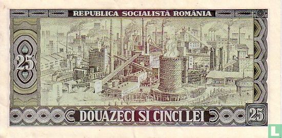 Roumanie 25 Lei 1966 - Image 2