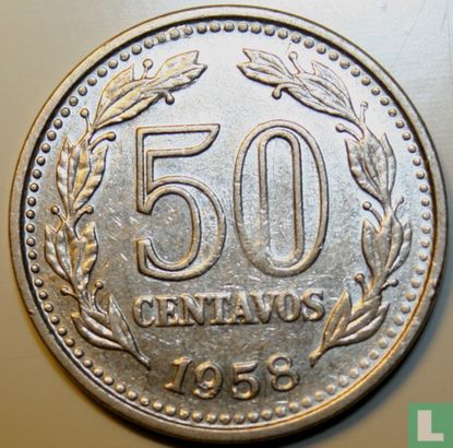 Argentinië 50 centavos 1958 - Afbeelding 1