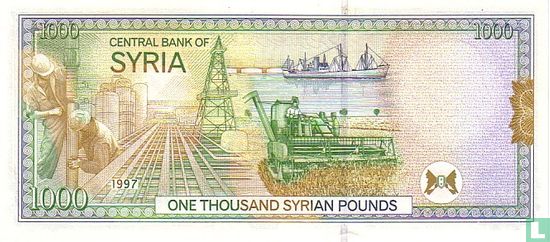 Syrien 1.000 Pounds  - Bild 2