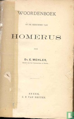 Woordenboek op de gedichten van Homerus - Image 3