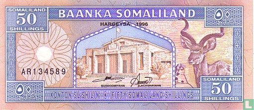 Somaliland 50 Shillings 1996 - Afbeelding 1