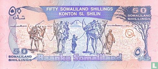 Somaliland 50 Shillings 1996 - Bild 2