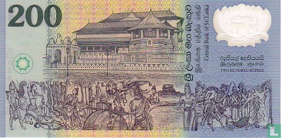 Sri Lanka 200 Rupees - Afbeelding 2