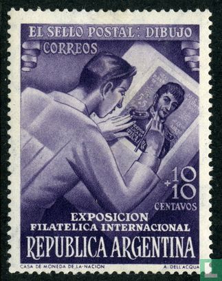 Internationale postzegeltentoonstelling - Afbeelding 1