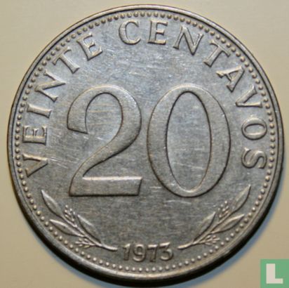 Bolivien 20 Centavo 1973 - Bild 1
