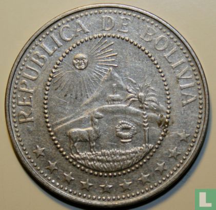 Bolivien 20 Centavo 1973 - Bild 2