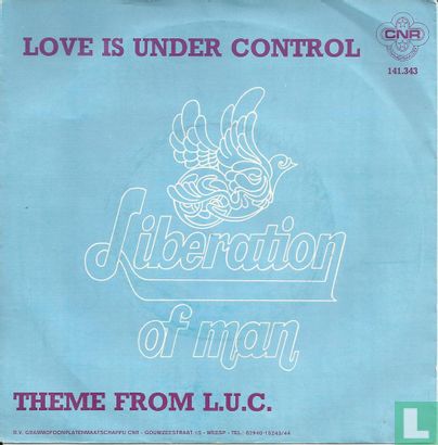 Love Is Under Control - Image 1