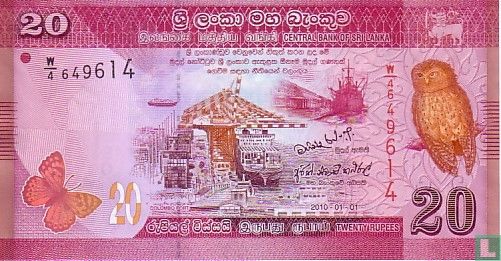 SRI LANKA 20 Rupees - Image 1