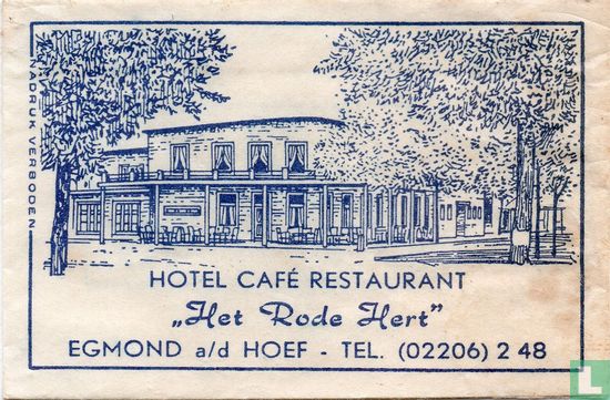 Hotel Café Restaurant "Het Rode Hert" - Image 1